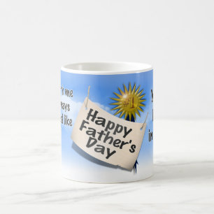 Caneca De Café Feliz Dia de os pais para o meu Pai nº 1