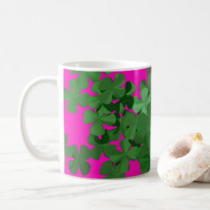 Caneca De Café Feliz Dia de São Patrício e Boa Sorte