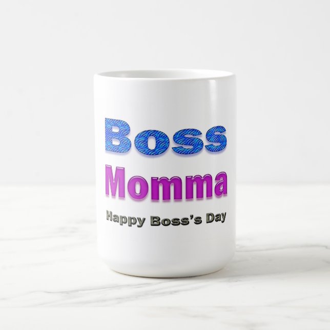 Caneca De Café Feliz Dia do Chefe Mãe (Centro)