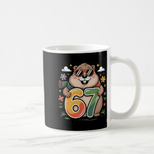 Caneca De Café Feliz Dia do Groundhog 67 Piadas de Marmota Sungle