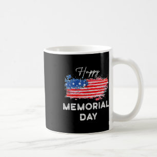Caneca De Café Feliz Dia do Memorial Elegante Design