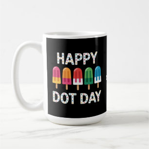 Caneca De Café Feliz Dia do Ponto 2025 Crianças Meninos Meninas C