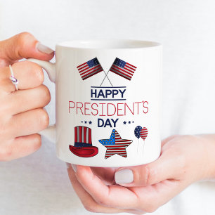 Caneca De Café Feliz Dia do Presidente