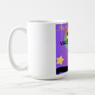 CANECA DE CAFÉ FELIZ DIA DOS NAMORADOS