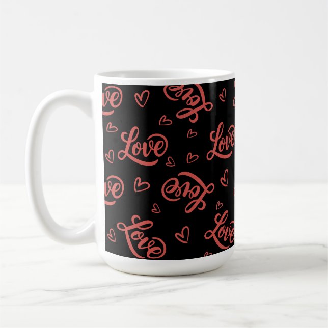 Caneca De Café feliz dia dos namorados amo você (Esquerda)