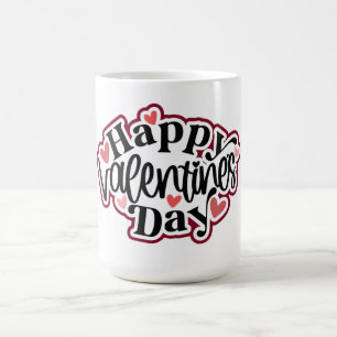 Caneca De Café Feliz Dia dos Namorados Coração