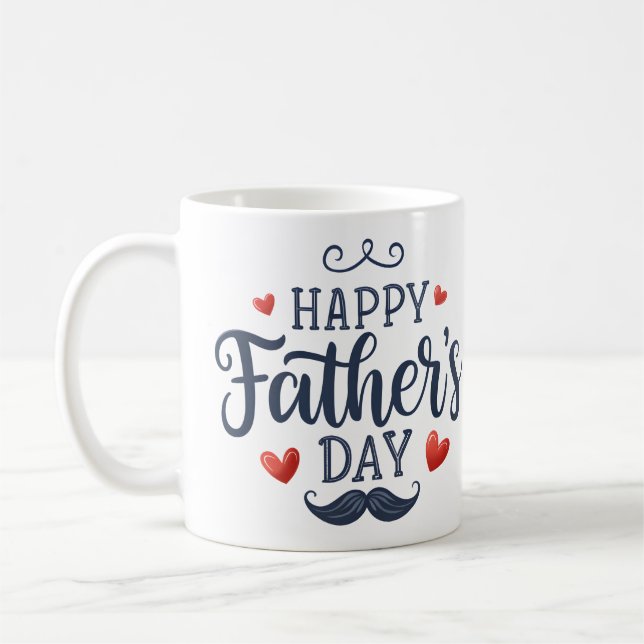 Caneca De Café Feliz Dia dos Pais (Esquerda)
