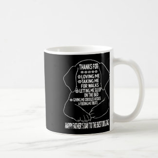 Caneca De Café Feliz Dia dos Pais Papai Cachorro Da Filha Filho A