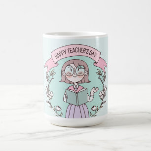 Caneca De Café Feliz Dia dos Professores
