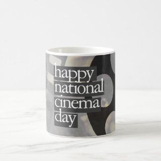 Caneca De Café feliz dia nacional do cinema