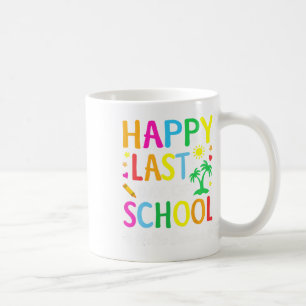 Caneca De Café Feliz Dia Passado Da Escola Alô Estudantes De Verã