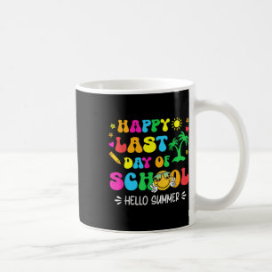 Caneca De Café Feliz Dia Passado Da Escola Alô Estudantes De Verã