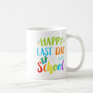 Caneca De Café Feliz Dia Passado De Férias De Verão Na Escola Ide