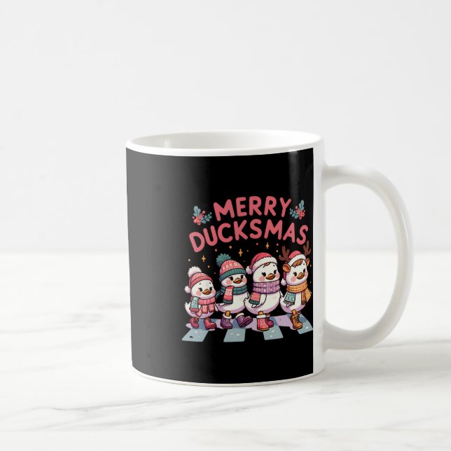 Caneca De Café Feliz Ducksmas (Direita)