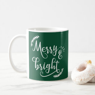 Caneca De Café feliz e Natal brilhante
