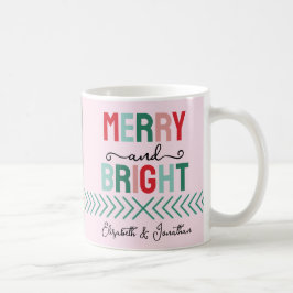Caneca De Café Feliz e Natal brilhante