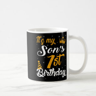 Caneca De Café Feliz É O 1º Aniversário Do Meu Filho 2024 1 Ano D