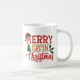 Caneca De Café Feliz Elfin Natal