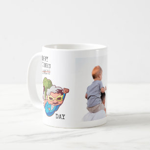 Caneca De Café Feliz Foto Dia dos Pais Farters Engraçado Piada de