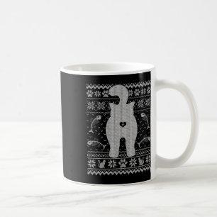 Caneca De Café Feliz Gato Feio Família De Suéter De Natal Corresp
