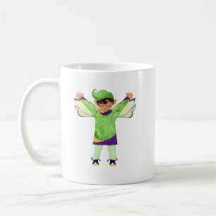 Caneca De Café Feliz Green Elf Mug