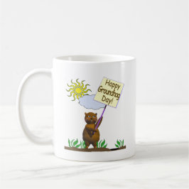 Caneca De Café Feliz Groundhog Day Groundhog