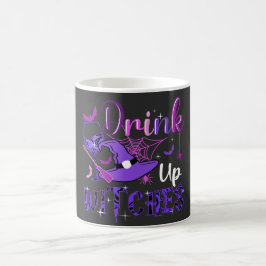 Caneca De Café Feliz Halloween - Bebam bruxas