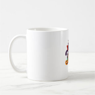 Caneca De Café Feliz Halloween Bompkin Engraçado Camisa de Gato E