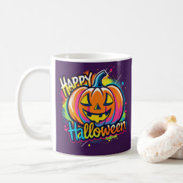 Caneca De Café Feliz Halloween Mug - Taça de Presente Divertida