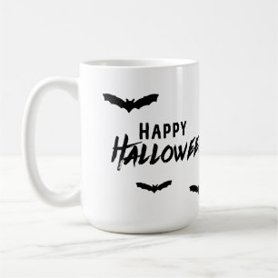 Caneca De Café Feliz Halloween Spooky Hunted Bats
