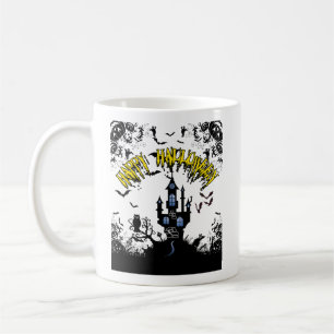 Caneca De Café Feliz Halloween. w
