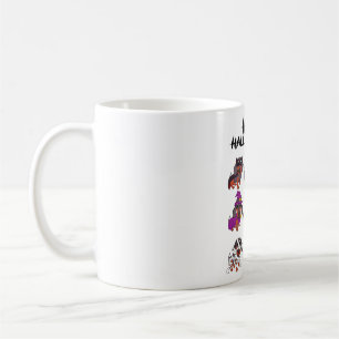 Caneca De Café Feliz Halloweenie Tee Halloween Dachshund Dog Idea