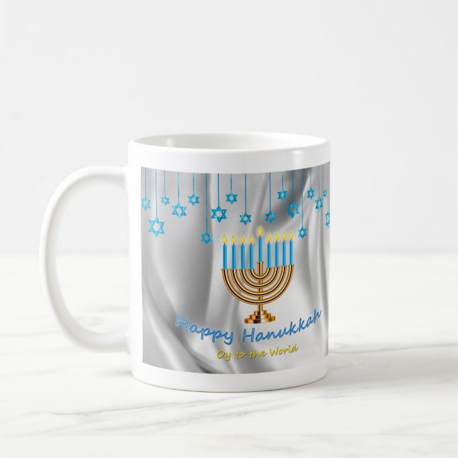 Caneca De Café Feliz Hanukkah (Esquerda)