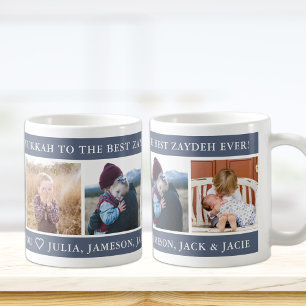 Caneca De Café Feliz Hanukkah, o melhor costume de Zaydeh