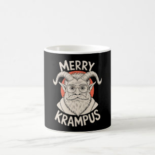 Caneca De Café Feliz Krampus Natal Mitológico Festa de Natal