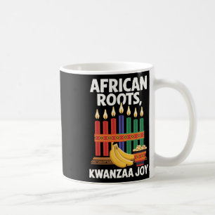 Caneca De Café Feliz Kwanzaa vela Africa Holiday African American