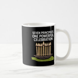Caneca De Café Feliz Kwanzaa vela Africa Holiday African American