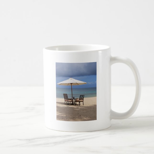 Caneca De Café Feliz Lá Fora (Direita)