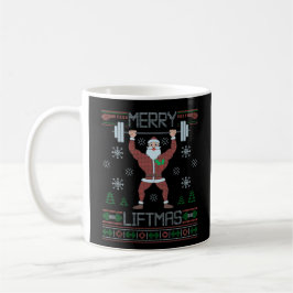 Caneca De Café Feliz Liftmas Ugly Christmas Gyout