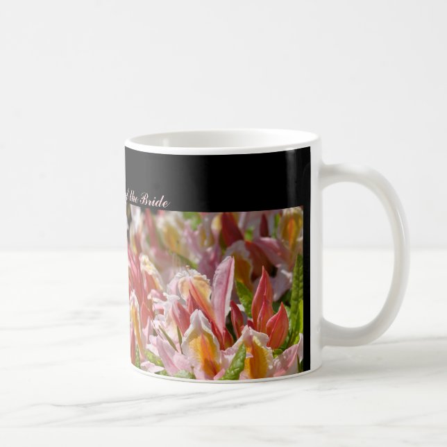 Caneca de Café Feliz Mãe da Noiva Casamentos (Direita)