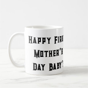 Caneca De Café Feliz Mug do Dia da Primeira Mãe - Novo Presente d