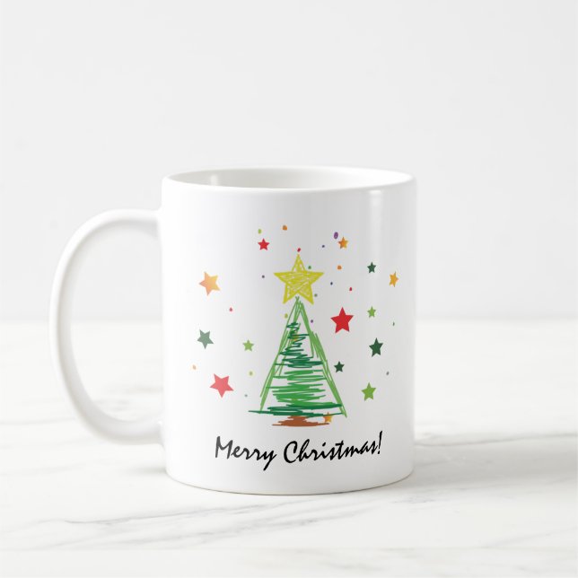Caneca De Café Feliz Natal! (Esquerda)