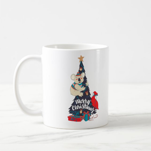 Caneca De Café Feliz Natal (Esquerda)
