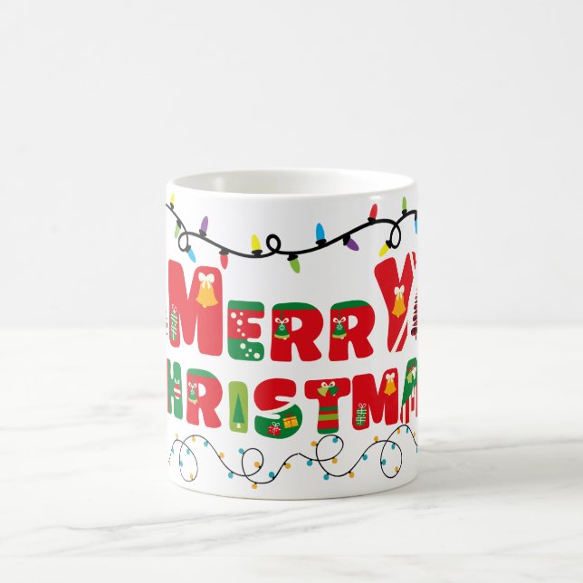 Caneca De Café Feliz Natal (Centro)