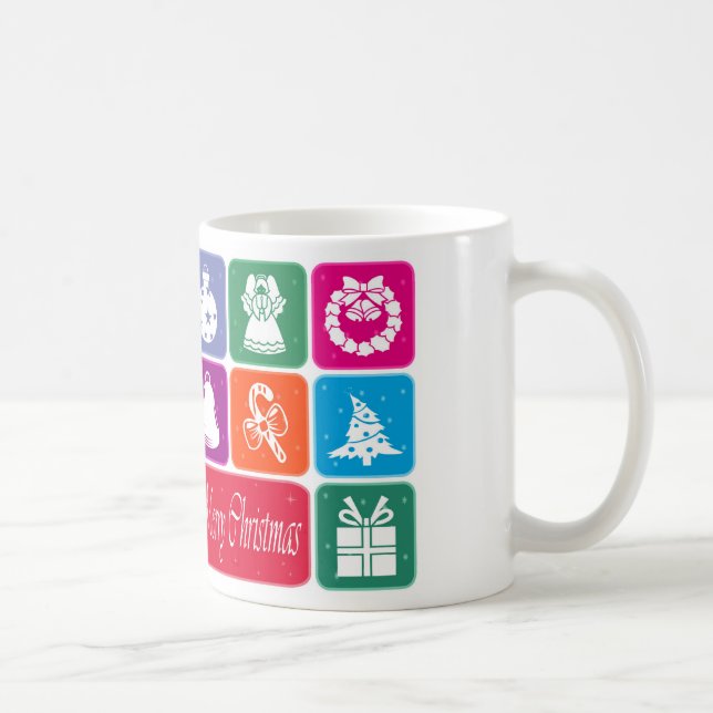 Caneca De Café Feliz Natal (Direita)