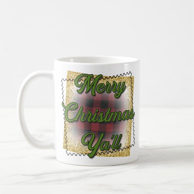 Caneca De Café Feliz Natal (Esquerda)