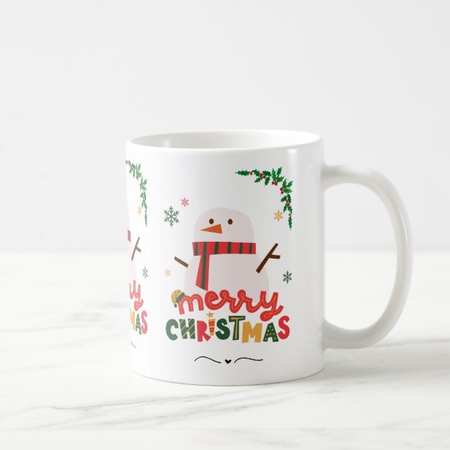 Caneca De Café Feliz Natal (Direita)