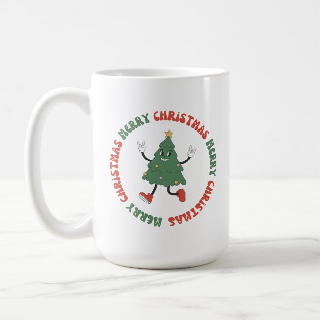 Caneca De Café Feliz Natal  (Esquerda)