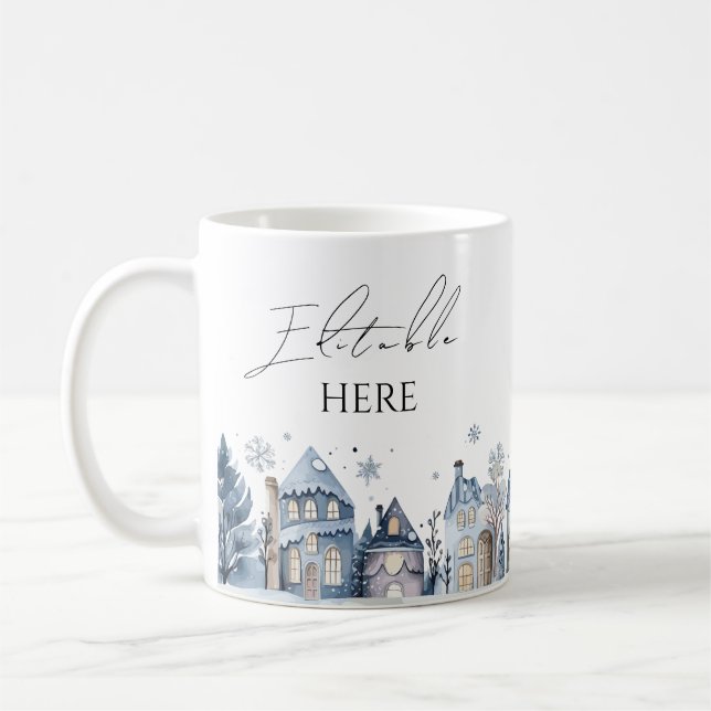 Caneca De Café Feliz Natal (Esquerda)