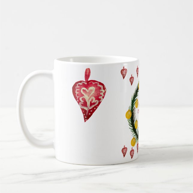 Caneca De Café Feliz Natal (Esquerda)